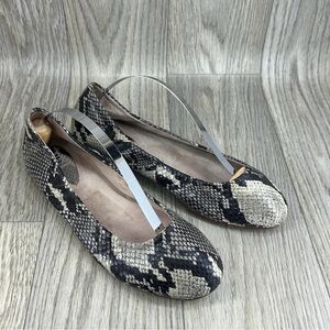 Bloch Ballet Snakeskin Patterned Flats